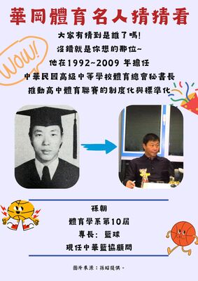 中華民國籃球協會顧問-孫朝圖片